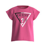 GUESS ΚΟΝΤΟΜΑΝΙΚΟ CROP ΜΑΚΟ T-SHIRT ΚΟΡΙΤΣΙ ΦΟΥΞ J81I15J1311-G6M4