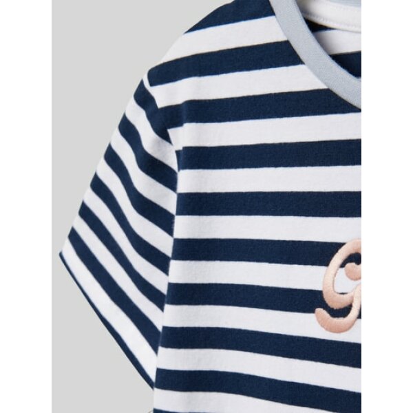 99a4qlhj6h1j8d2b8go52l9i8t544d1m9133id238d64adig88rj4j1pa57kacak6h3kgi1g8l658ghp9oo3goj46go64oj4c9h30c9k6phm8o9j6tj3icpjccqjgd9i70p34e8 Παιδική Μπλούζα Ριγέ Λεύκο-Μπλέ Κορίτσι GUESS J4GI04K9NE1-S93C - Image 3