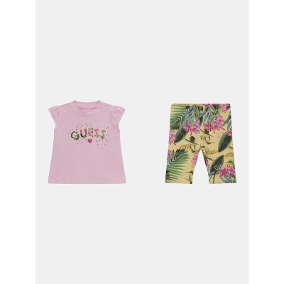 Βρεφικό Σετ t-shirt και παντελόνι GUESS A4GG06K6YW3-G6H8