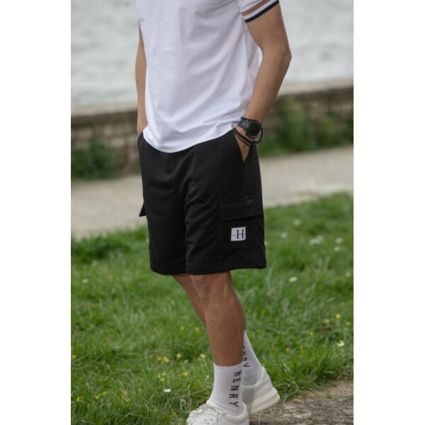 Ανδρική Βερμούδα CARGO HENRY 6-603 Μαύρο - Image 1