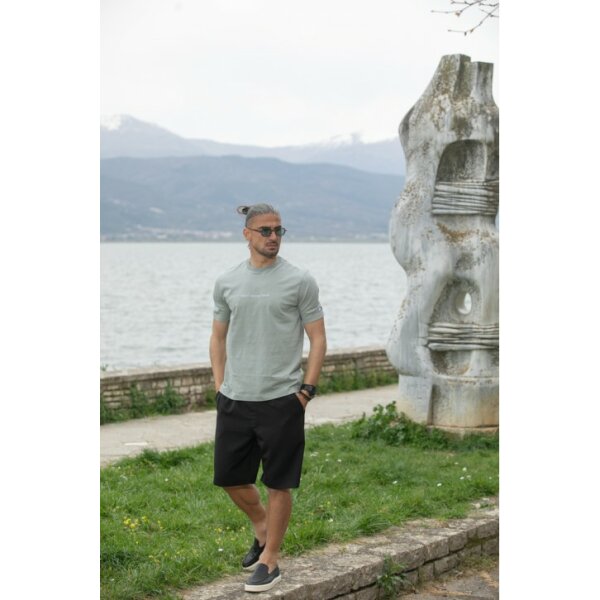 Ανδρική Μπλούζα HENRY 3-613 Γκρί - Image 4