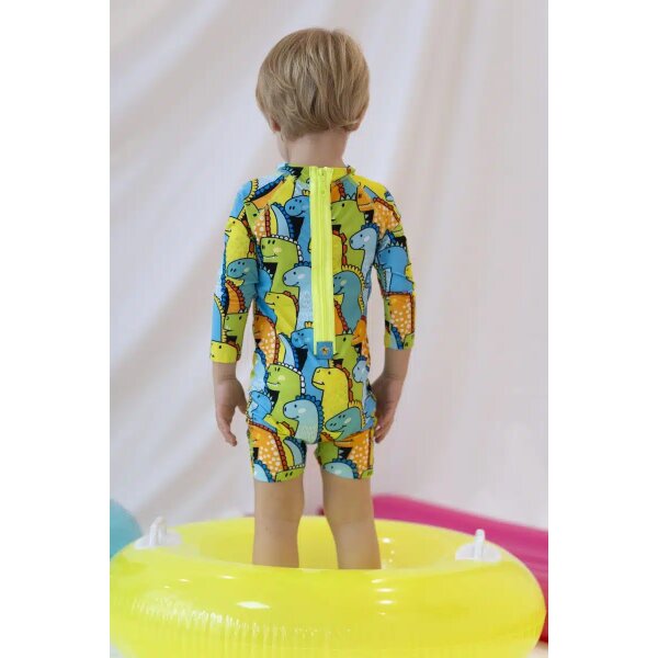 Παιδικό Μαγιό Ολόσωμο Φορμάκι Δεινοσαυράκια Tortue S4-338-390 - Image 4