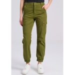 Γυναικείο cargo παντελόνι με λάστιχο FBL009-101-02 FUNKY BUDDHA - Image 2