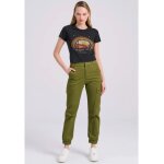 Γυναικείο cargo παντελόνι με λάστιχο FBL009-101-02 FUNKY BUDDHA