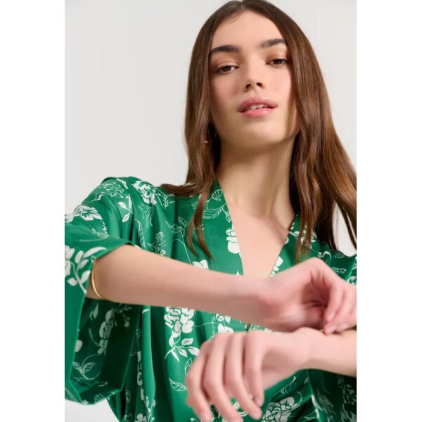 Γυναικείο Loose fit κοντό εμπριμέ kimono  FBL009-106-01 FUNKY BUDDHA - Image 2