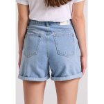 Γυναικείο τζιν σορτς με ρεβέρ FUNKY BUDDHA FBL009-168-03 - Image 3