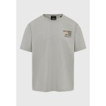 Ανδρική Μπλούζα FUNKY BUDDHA Relaxed fit FBM009-070-04 Γκρί
