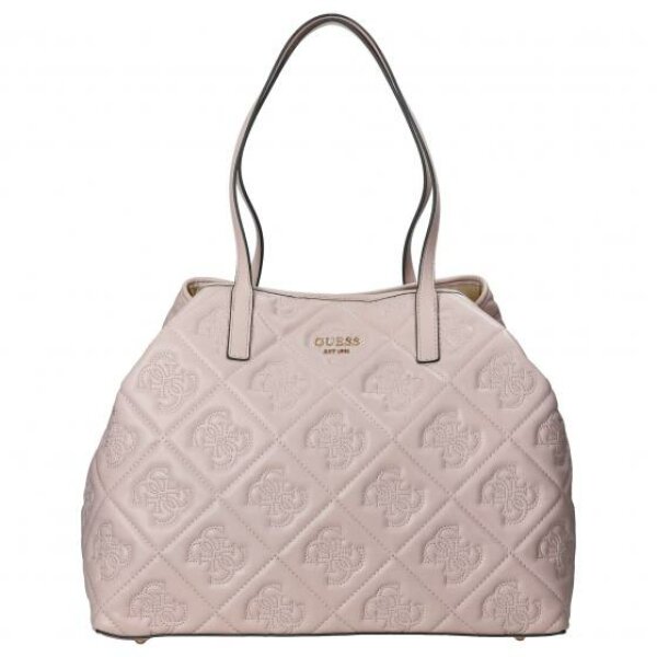 Guess-Vikky-II---Shopper-L-mit-herausnehmbarer-Pouch-40-cm_light-beige-logo_HWQM9318290-LBO_1 (1) Γυναικεία Τσάντα NUDE LARRGE TOTE GUESS HWQM9318290 - Image 2