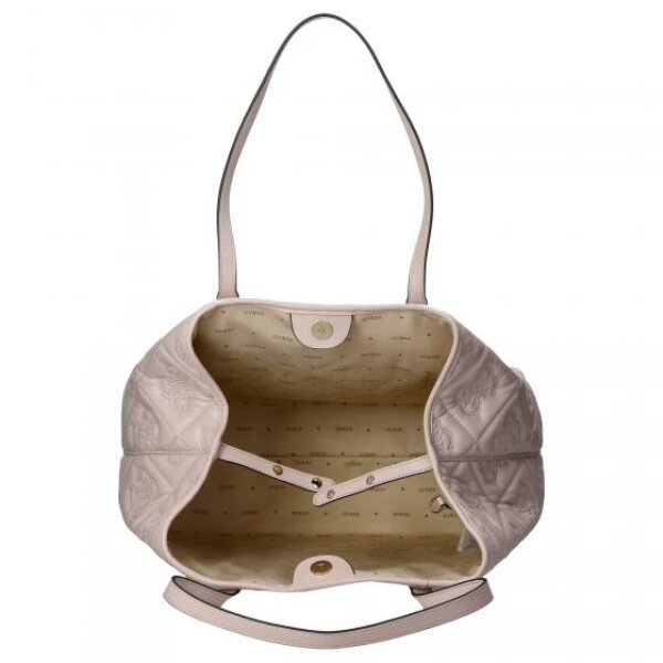 Guess-Vikky-II---Shopper-L-mit-herausnehmbarer-Pouch-40-cm_light-beige-logo_HWQM9318290-LBO_7 (1) Γυναικεία Τσάντα NUDE LARRGE TOTE GUESS HWQM9318290 - Image 5