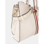 Γυναικεία Τσάντα χειρός nelka στάμπα κρόκο GUESS HWCG9307070-STO - Image 5