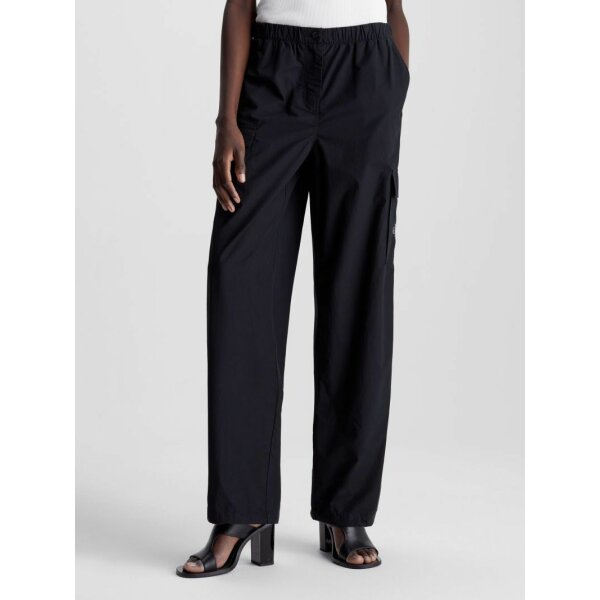 J20J223116BEH_MO-F1 Γυναικείο Παντελόνι Cargo Σε Ίσια Γραμμή Calvin Klein J20J223116 - Image 2