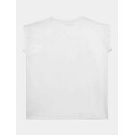 Ελαστικό t-shirt με λογότυπο με παγιέτες Κορίτσι Λεύκο GUESS J4GI21K6YW4-G011 - Image 2