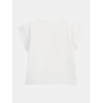 GUESS ΚΟΝΤΟΜΑΝΙΚΟ CROP ΜΑΚΟ T-SHIRT ΚΟΡΙΤΣΙ ΛΕΥΚΟ J81I15J1311-TWHT - Image 3