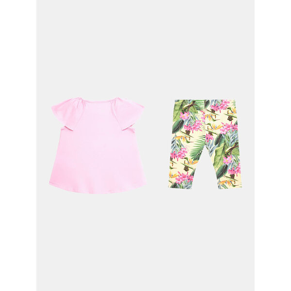 K4GG02K6YW3-G6H8-ALT1 Παιδικό Σετ t-shirt και κολάν  Guess  Logo K4GG02K6YW3-G6H8 - Image 3