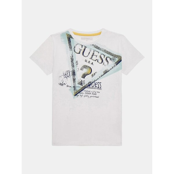 ΠΑΙΔΙΚΗ ΜΠΛΟΥΖΑ ΑΓΟΡΙ GUESS Λευκό Logo L4GI01K8HM4-G011 - Image 3