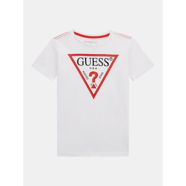 ΠΑΙΔΙΚΗ ΜΠΛΟΥΖΑ ΑΓΟΡΙ GUESS Λευκό Logo  L73I55K8HM0-A000 - Image 1