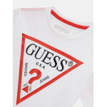 ΠΑΙΔΙΚΗ ΜΠΛΟΥΖΑ ΑΓΟΡΙ GUESS Λευκό Logo  L73I55K8HM0-A000 - Image 3