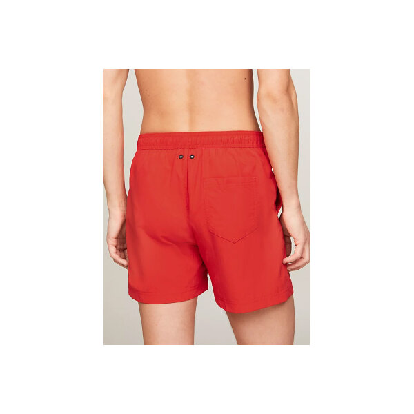 Ανδρικό Μαγιό Βερμούδα TOMMY JEANS DRAWSTRING SIDE TAPE UM0UM03142 Κόκκινο - Image 3