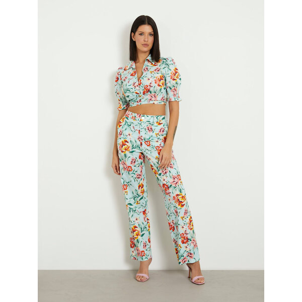 W4GH42WG4G0-P7NG-ALT1 Πουκάμισο με φιόγκο  GUESS   W4GH42WG4G0 - Image 2