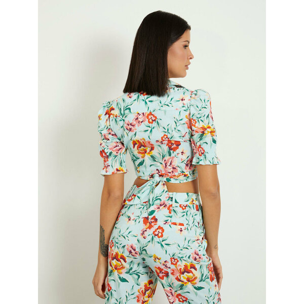 W4GH42WG4G0-P7NG-ALT2 Πουκάμισο με φιόγκο  GUESS   W4GH42WG4G0 - Image 3