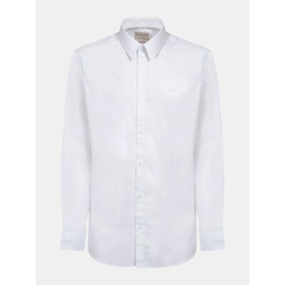 Ανδρικό Πουκάμισο GUESS SLIM FIT M1YH20W7ZK1 Λευκό