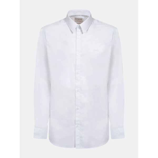 Ανδρικό Πουκάμισο GUESS SLIM FIT M1YH20W7ZK1 Λευκό - Image 1