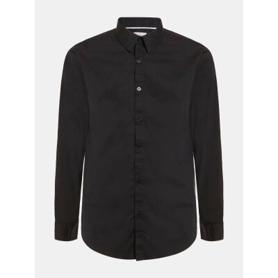 Ανδρικό Πουκάμισο GUESS SLIM FIT M1YH20W7ZK1 Μαύρο
