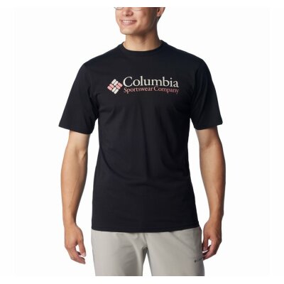 Ανδρική Μπλούζα COLUMBIA CSC BASIC LOGO 1680053 Μαύρο