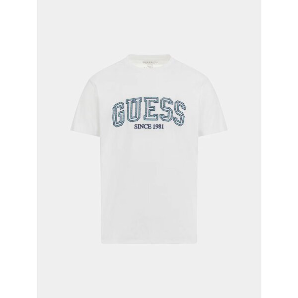 Ανδρική Μπλούζα GUESS M4GI62I3Z14 Λευκό - Image 1