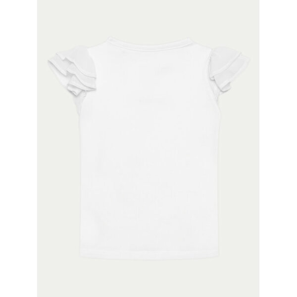 Παιδική Μπλούζα  Λευκή Regular Fit  Guess  Logo K4GI20 K6YW1-G011 - Image 3