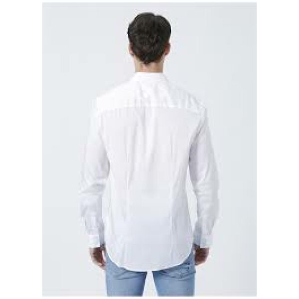 Ανδρικό Πουκάμισο GUESS SLIM FIT M1YH20W7ZK1 Λευκό - Image 3