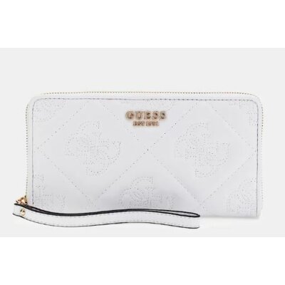 ΓΥΝΑΙΚΕΙΟ ΠΟΡΤΟΦΟΛΙ ΛΕΥΚΟ GUESS HWQM9229630-WLO