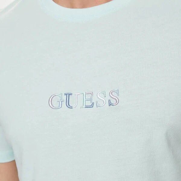 Ανδρική Μπλούζα GUESS M4GI92I3Z14 Πράσινο - Image 4