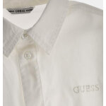 Παιδικό Πουκάμισο ποπλίνα Guess Αγόρι Λευκό N3YH04WE5W0-G011 - Image 3