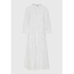 Γυναικείο Loose fit μάξι embroidery φόρεμα με βολάν FUNKY BUDDHA FBL009-138-13