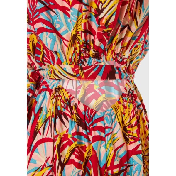 Γυναικείο Μίντι exotic φόρεμα με cut out λεπτομέρεια  FUNKY BUDDHA   FBL009-140-13 - Image 7