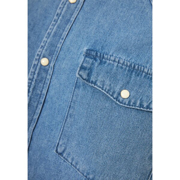 Ανδρικό Πουκάμισο Τζιν FUNKY BUDDHA FBM009-063-05 Μπλέ - Image 7