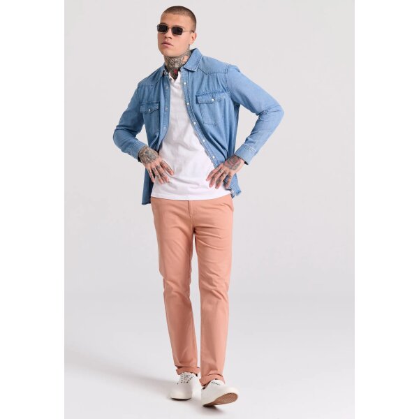 Ανδρικό Πουκάμισο Τζιν FUNKY BUDDHA FBM009-063-05 Μπλέ - Image 9