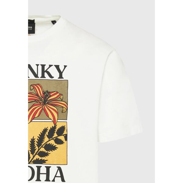 Ανδρική Μπλούζα FUNKY BUDDHA FBM009-064-04 Λευκό - Image 6