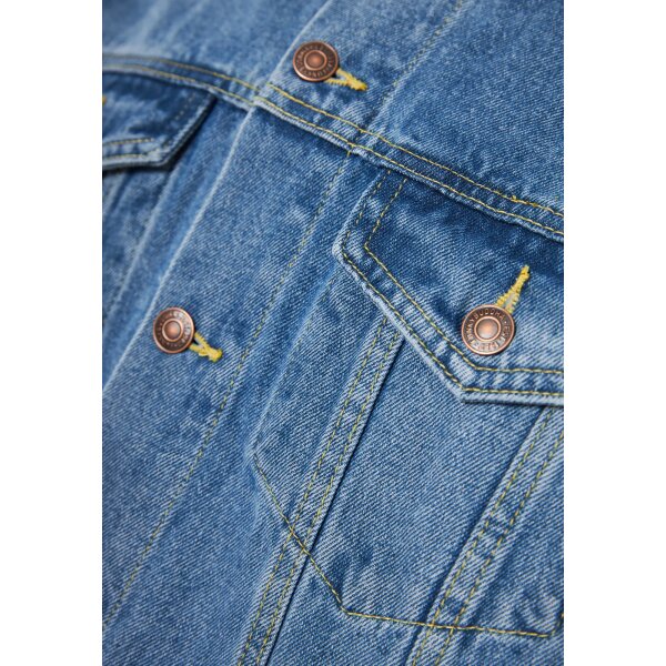 Ανδρικό Μπουφάν Τζιν FUNKY BUDDHA FBM009-072-01 Μπλέ - Image 6