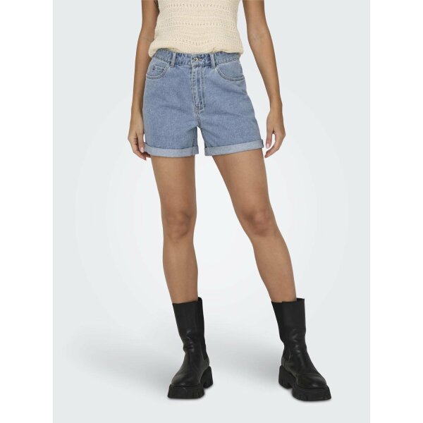 ΓΥΝΑΙΚΕΙΟ MOM DNM SHORTS ONLVEGA HW  NOOS  15230571 LIGHT BLUE - Image 4