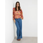Γυναικείο Παντελόνι Jean relaxed με κανονική μέση GUESS W4GA0ND5CD2 - Image 2