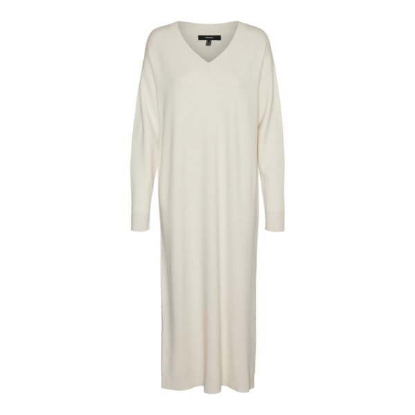 10311413_4530361_front ΓΥΝΑΙΚΕΙΟ ΦΟΡΕΜΑ V-NECK ΕΚΡΟΥ VERO MODA 10311413 - Image 2