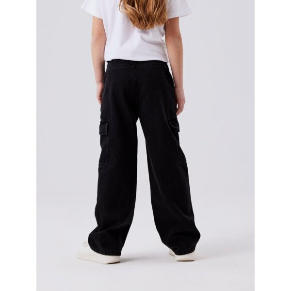 Παιδικό Παντελόνι NKFROSE HW WIDE CARGO JEANS 6190-BS  NAME IT 13220709 - Image 4