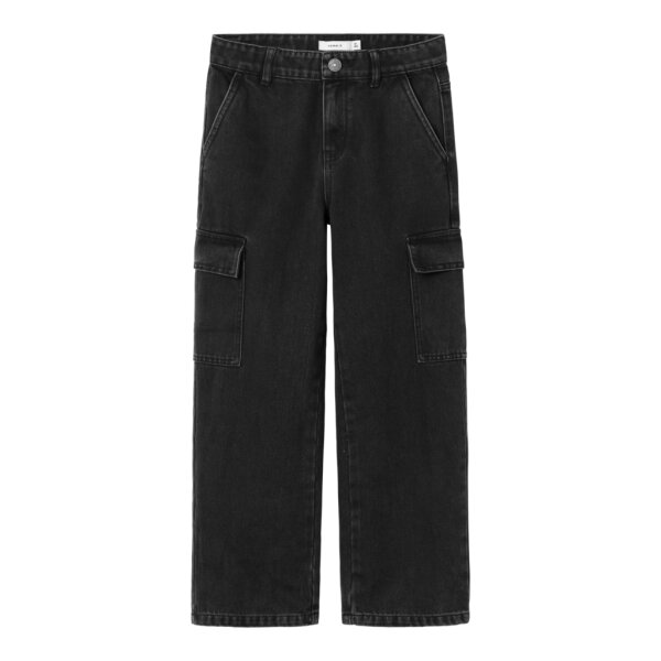 Παιδικό Παντελόνι NKFROSE HW WIDE CARGO JEANS 6190-BS  NAME IT 13220709 - Image 1