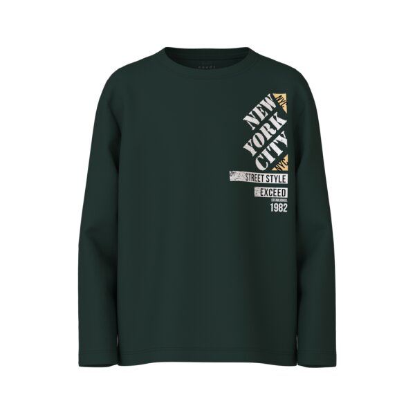 ΠΑΙΔΙΚΗ ΜΠΛΟΥΖΑ  ΠΡΑΣΙΝΟ ΜΕ ΤΥΠΩΜΑ ΑΓΟΡΙ NAME IT 13224968 - Image 1