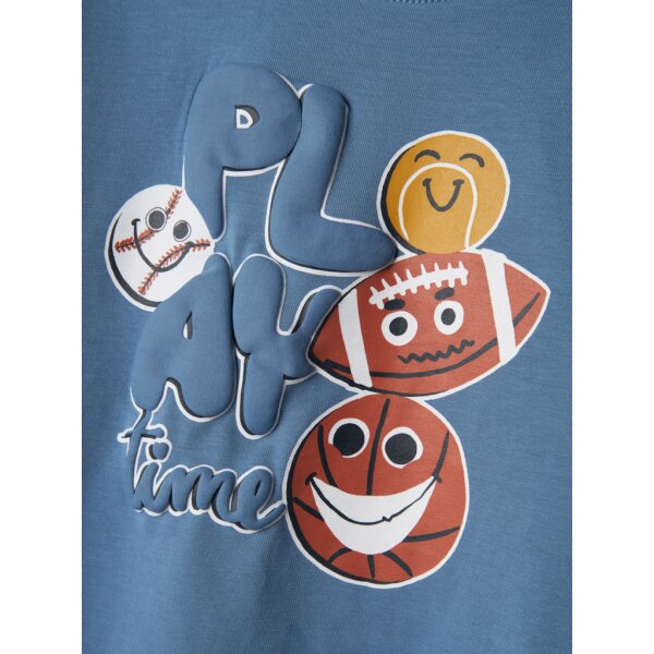 ΠΑΙΔΙΚΗ ΜΠΛΟΥΖΑ NMMVUX LS TOP NAME IT ΓΑΛΑΖΙΟ 13224978 - Image 5