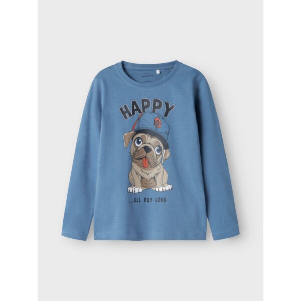 ΠΑΙΔΙΚΗ ΜΠΛΟΥΖΑ NMMVICTOR LS TOP NAME IT ΓΑΛΑΖΙΟ  13225456 - Image 3