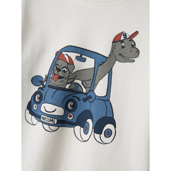 ΠΑΙΔΙΚΗ ΜΠΛΟΥΖΑ NMMVICTOR LS TOP NAME IT ΕΚΡΟΥ  13225456 - Image 4