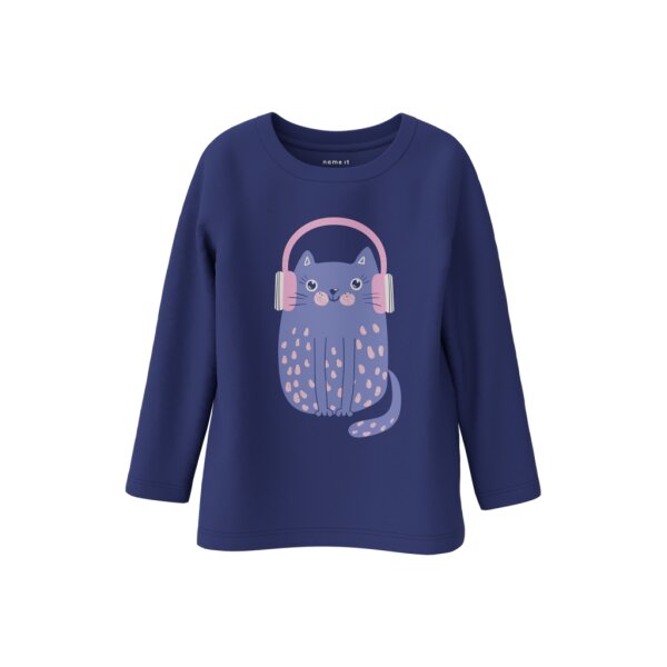 13231111_4503424_front ΠΑΙΔΙΚΗ ΜΠΛΟΥΖΑ  NMFOLISIA LS TOP PB NAME IT ΜΠΛΕ 13231111 - Image 1